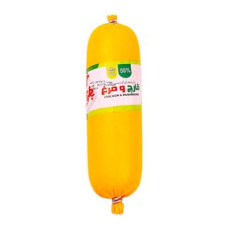 کالباس قارچ و مرغ 55% پطروس (420 گرم)